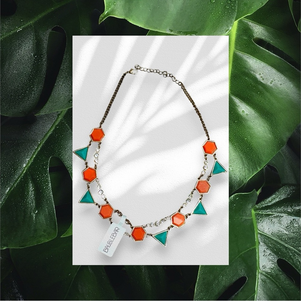 NWT BaubleBar geometric necklace